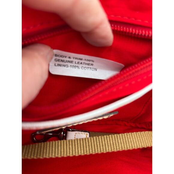 Dooney & Bourke Authenticated Sawyer White Saffiano Leather Crossbody Bag - Picture 12 of 14